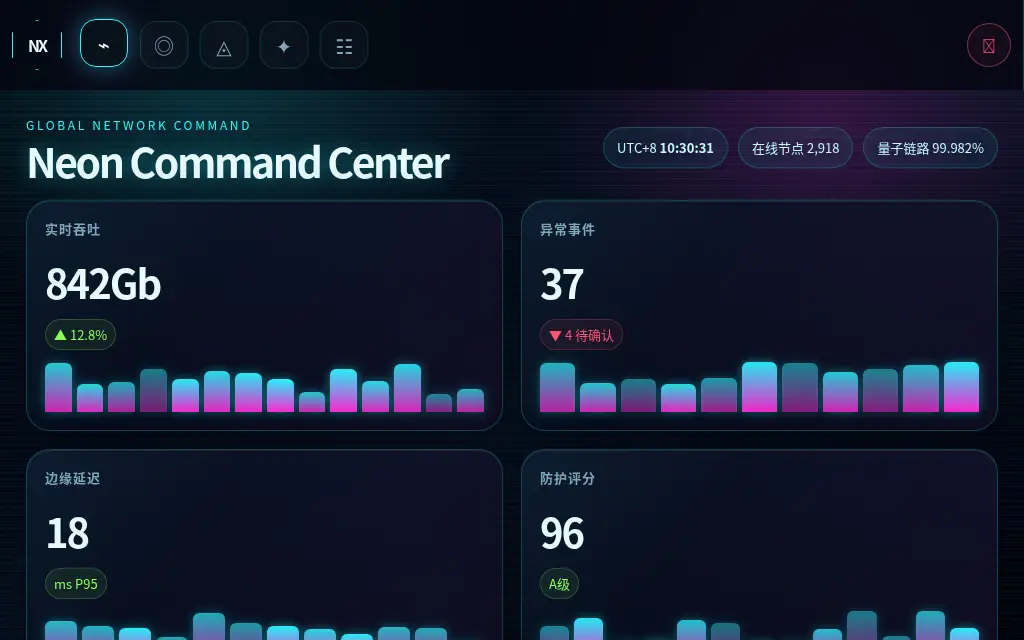 霓虹指挥中心 的作品预览