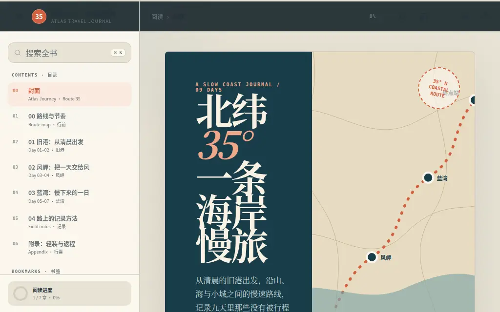 地图旅行纪 的作品预览